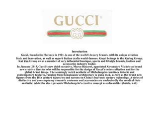 gucci belongs to which country